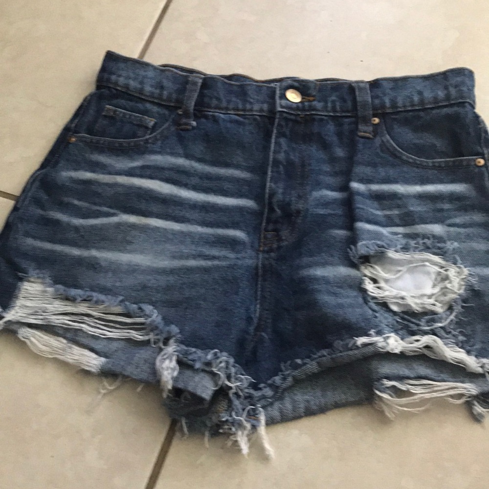 Jean shorts